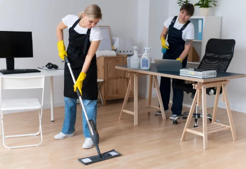 Nettoyage de bureau professionnel à Vallières-les-Grandes